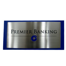 Etched and Paint, Indicator Signs Stainless Steel Signage